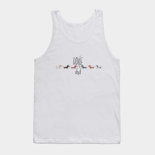 Dachshund Dad- Cute Dachshund Gift Tank Top